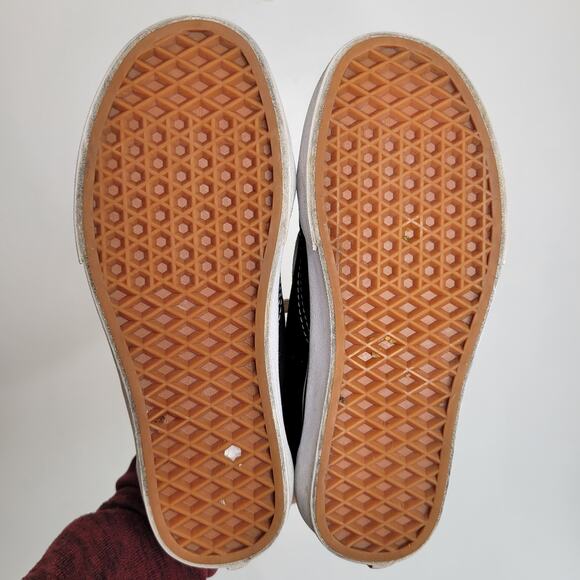 Vans Old Skool Checker Floral Black Cherry Butterfly Embroidery Women 5.5 - Picture 9 of 10